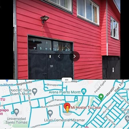 "Mi Hostal Tu Casa" Hostal Familiar Solo Empresas, Turistas Y Viajeros Espacio Para Bicicletas Y Motos Puerto Montt Buitenkant foto